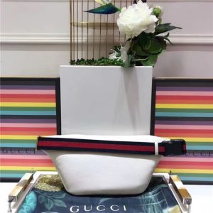 Gucci Print Leather Belt Bag (Varied Colors)