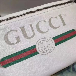 Gucci Print Leather Belt Bag (Varied Colors)