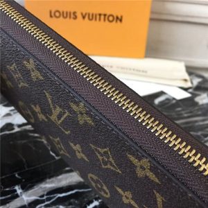 Louis Vuitton Zippy Wallet Monogram Canvas Rose Ballerine