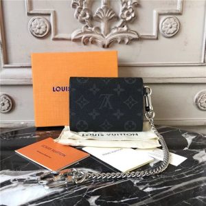 Louis Vuitton Rivets Chain Wallet