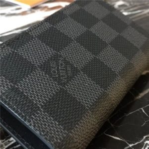 Louis Vuitton Car Key Case Damier Graphite Canvas