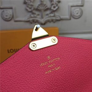 Louis Vuitton Pallas Wallet Rose Litchi