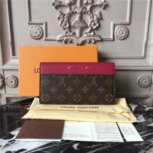 Louis Vuitton Pallas Wallet Raisin