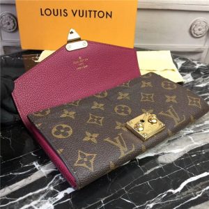 Louis Vuitton Pallas Wallet Raisin