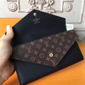 Louis Vuitton Double V Wallet Noir