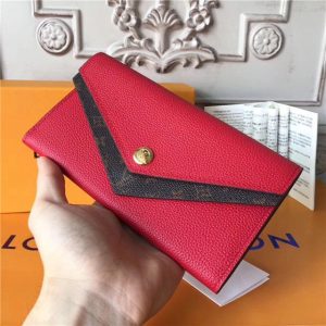 Louis Vuitton Double V Wallet Red