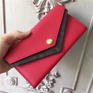 Louis Vuitton Double V Wallet Red