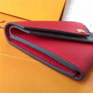 Louis Vuitton Double V Wallet Red