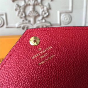 Louis Vuitton Double V Wallet Red