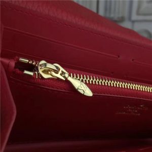 Louis Vuitton Capucines Wallet Red