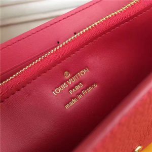 Louis Vuitton Capucines Wallet Red