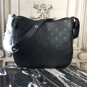 Louis Vuitton Very Hobo Very Leather Noir