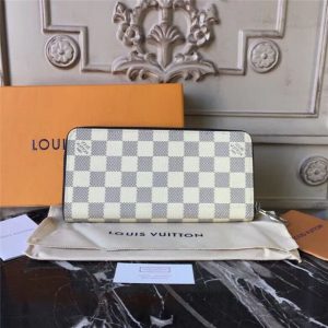 Louis Vuitton Zippy Wallet Vertical Damier Graphite Stripe