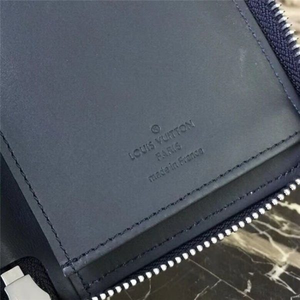 Louis Vuitton Zippy Wallet Vertical Damier Graphite Stripe