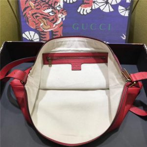 Gucci Print Half-Moon Hobo Bag (Varied Colors)