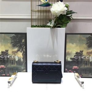 Gucci Padlock Small GG Signature Shoulder Replica Bag (Varied Color) Leather