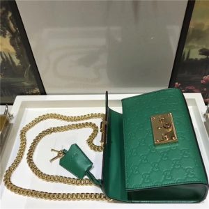 Gucci Padlock Small GG Signature Shoulder Replica Bag (Varied Color) Leather