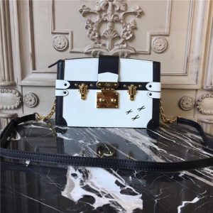 Louis Vuitton Trunk Clutch Epi White