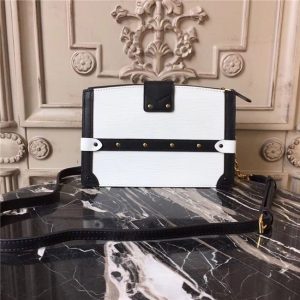 Louis Vuitton Trunk Clutch Epi White