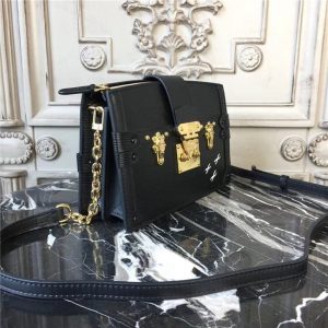 Louis Vuitton Trunk Clutch Epi Noir