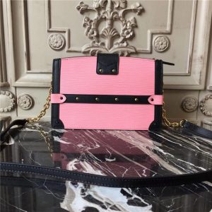 Louis Vuitton Trunk Clutch Epi Pink