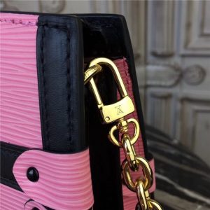 Louis Vuitton Trunk Clutch Epi Pink