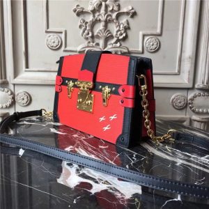 Louis Vuitton Trunk Clutch Epi Red