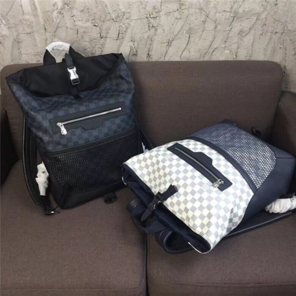 Louis Vuitton Matchpoint Backpack Damier Coastline Replica Canvas