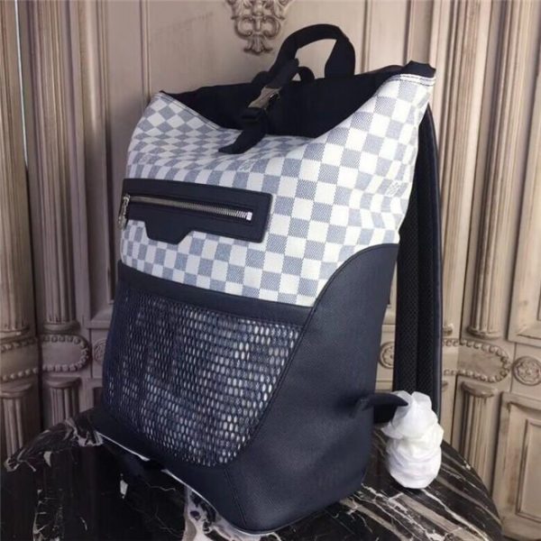 Louis Vuitton Matchpoint Backpack Damier Coastline Replica Canvas