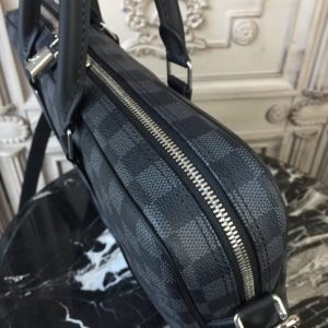 Louis Vuitton Porte-Documents Damier Graphite Canvas Voyager PM