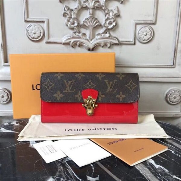 Louis Vuitton Cherrywood Wallet Patent Leather (Varied Colors)