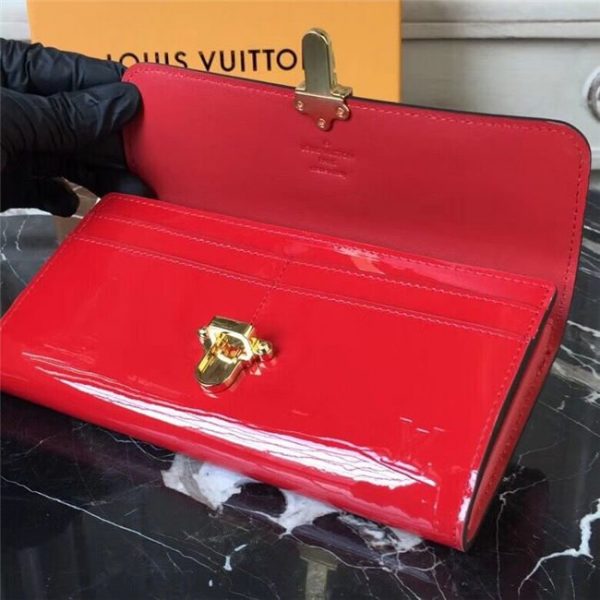 Louis Vuitton Cherrywood Wallet Patent Leather (Varied Colors)