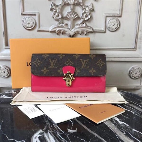 Louis Vuitton Cherrywood Wallet Patent Leather (Varied Colors)