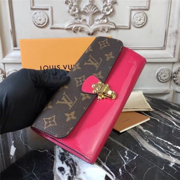 Louis Vuitton Cherrywood Wallet Patent Leather (Varied Colors)