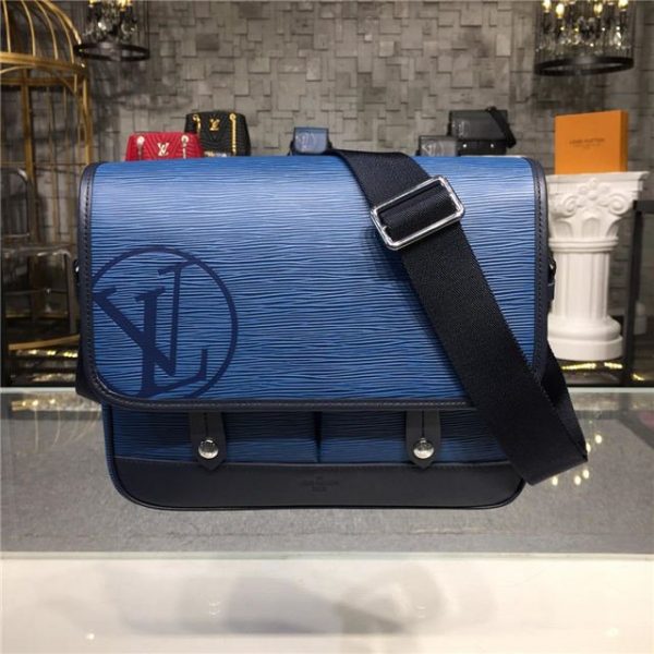 Louis Vuitton Messenger PM Epi Leather Bleu Azur