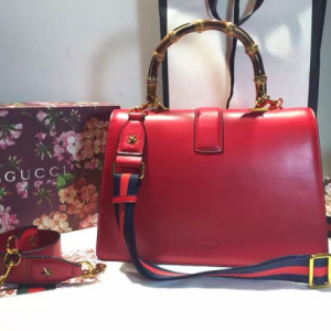 Gucci Dionysus Leather Top Handle Bag