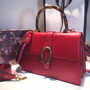 Gucci Dionysus Leather Top Handle Bag