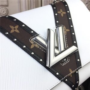 Louis Vuitton Twist MM Epi Leather Blanc