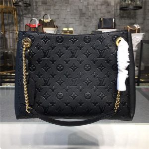 Louis Vuitton Surene MM Monogram Empreinte Leather Noir