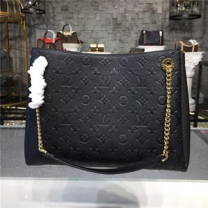 Louis Vuitton Surene MM Monogram Empreinte Leather Noir