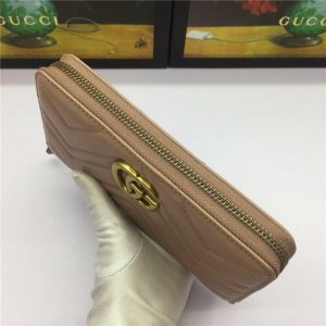 Gucci GG Marmont Zip Around Replica Wallet (Varied Colors)