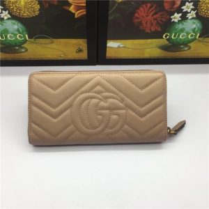 Gucci GG Marmont Zip Around Replica Wallet (Varied Colors)