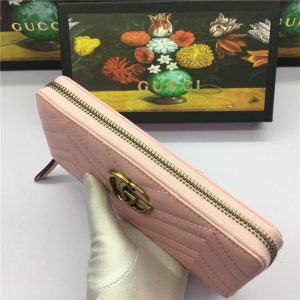 Gucci GG Marmont Zip Around Replica Wallet (Varied Colors)