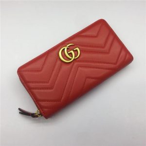 Gucci GG Marmont Zip Around Replica Wallet (Varied Colors)