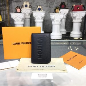 Louis Vuitton Pocket Organizer Dark Infinity Leather