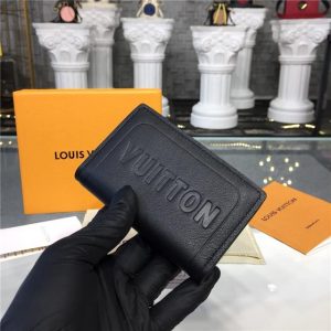 Louis Vuitton Pocket Organizer Dark Infinity Leather