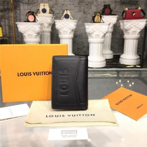 Louis Vuitton Pocket Organizer Dark Infinity Leather