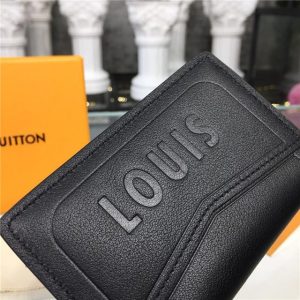 Louis Vuitton Pocket Organizer Dark Infinity Leather