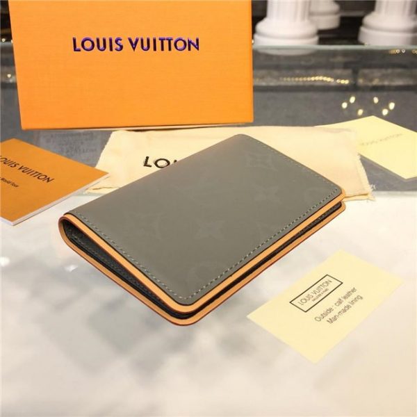 Louis Vuitton Pocket Organizer Monogram Titanium