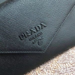 Prada Monochrome Saffiano Replica Leather Bag
